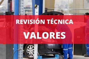 Valores de la Revisión Técnica Vehicular de chile, listado detodas las concesionarias.